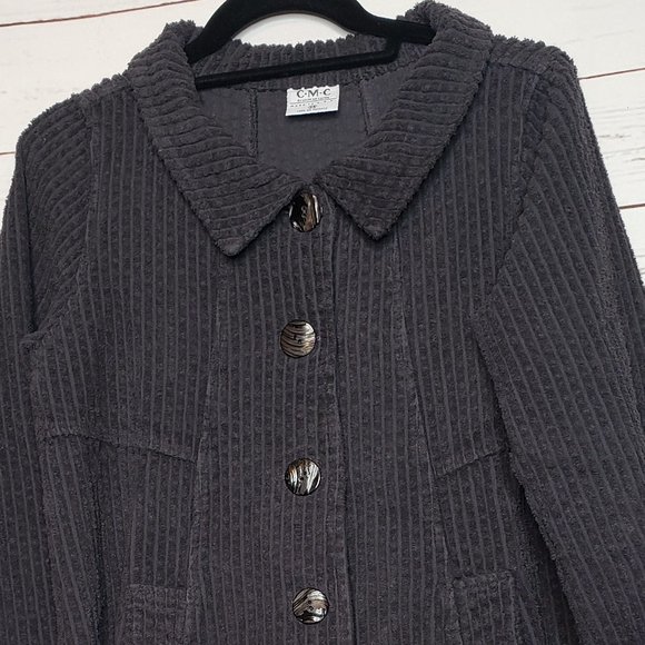 C.M.C Ribbed Swing Jacket - Picture 3 of 11